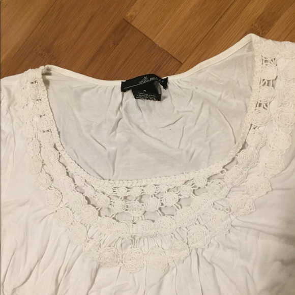 :willi smith: white tunic - Picture 2 of 2